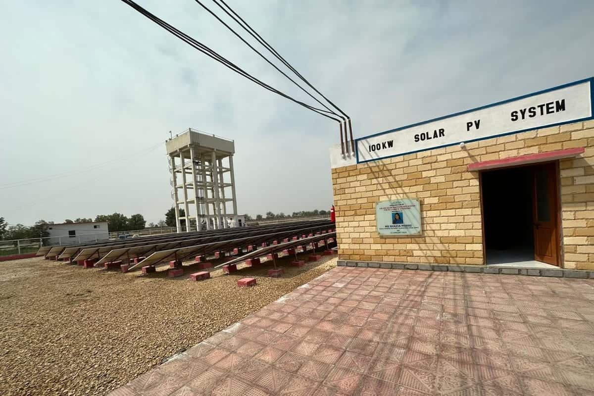 100 kW Solar PV System — Pakistan Navy College